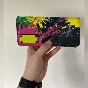 Vintage L.A.M.B. Colorful Splatter Wallet